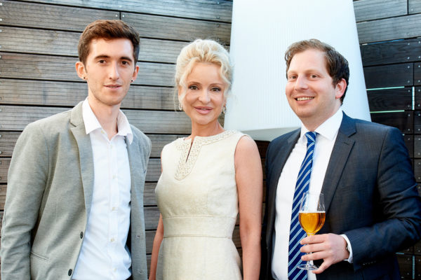 Maximilian Fertl, Sandra Navidi und Julian Nebel