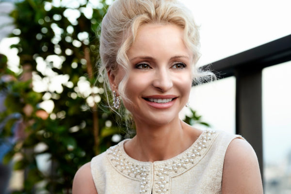 "Mrs. Wallstreet" und Expertin Sandra Navidi reiste eigens für Barbara Bertolinis Gipfeltreffen von New York an