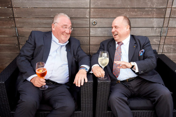 Helmut Vogel und Florian W. O. Macho