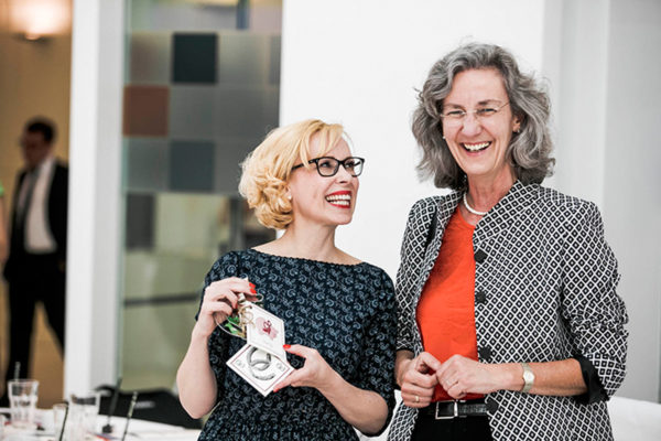 Barbara Bertolini und Petra Träg