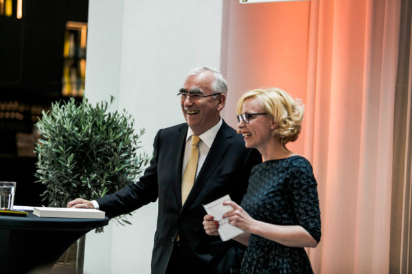 Theo Waigel und Barbara Bertolini