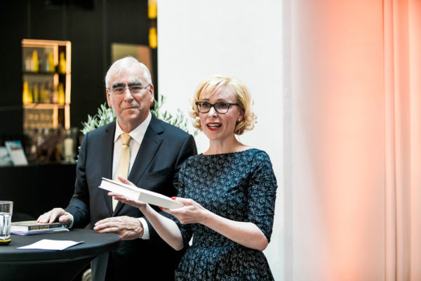 Theo Waigel und Barbara Bertolini