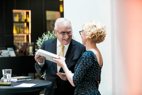 Dr. Theo Waigel und Barbara Bertolini