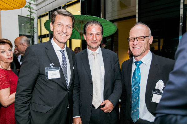 Martin Linsbichler, Martin Vörös und Reinhard Berben