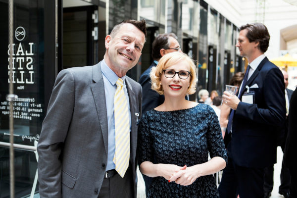 Unser Gast aus Brüssel: Franz Terwey mit Barbara Bertolini