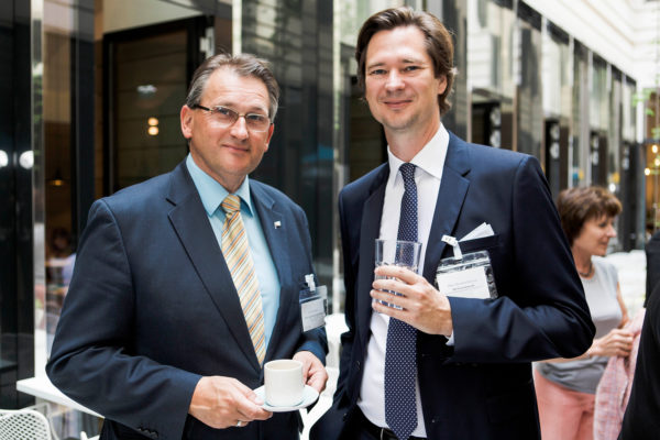 Karl Schleinzer, OeNB - Austrian National Bank und Manfred Brenner