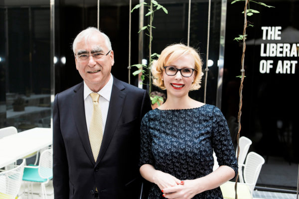 Theo Waigel und Barbara Bertolini