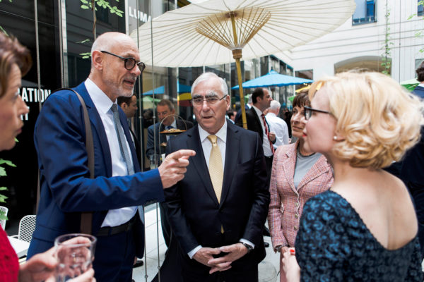 Heribert Karch, Theo Waigel, Irene Epple-Waigel, Barbara Bertolini