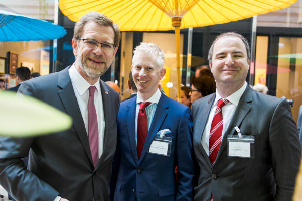 Andreas Zakostelsky, Stefan Pichler und Rudolf Greinix