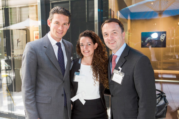 Florian Kluge, Wiebke Kuhne und Hubertus Theile-Ochel