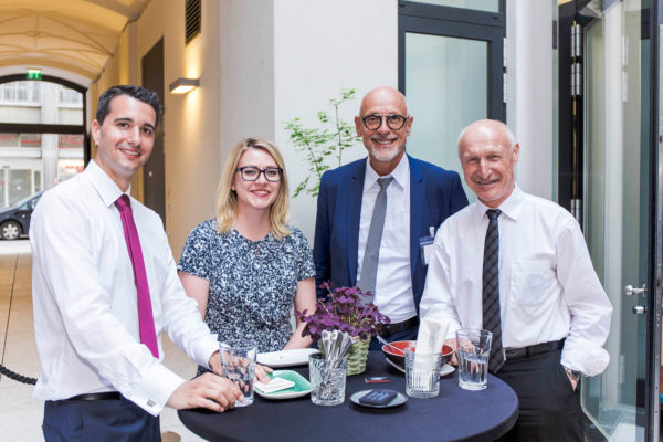 Aus Wien, Berlin & Oslo: Günther Hobl, Sandra Hübner, Heribert Karch, Bjorn Hamre