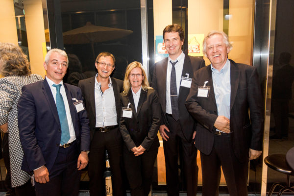 Claudio Gligo, Wolfgang und Christine Herold, Werner Schleritzko und Oskar Ulreich