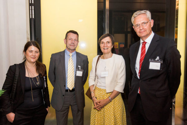 Sandra Hack, Franz Terwey, Sabine Reichert und Jochen Eichhorn