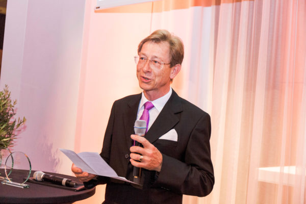 Vital G. Stutz während der Laudatio