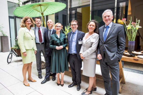 Gute und angenehme Stimmung beim Gipfeltreffen