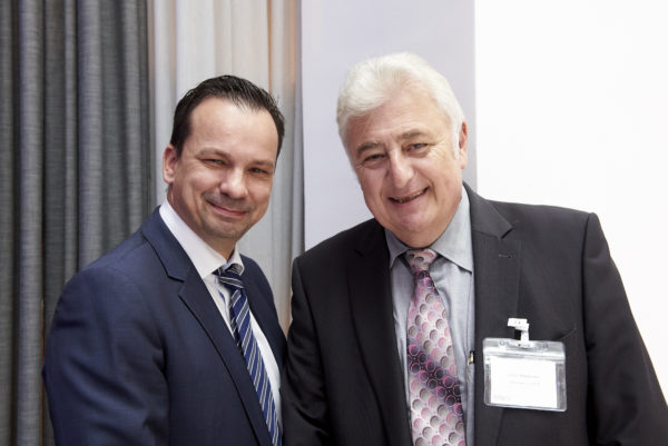 Mag. Peter Hronek, Vorstandsdirektor, Sparkasse Niederösterreich Mitte West AG, Günter Wohlgemuth, Vorstand, Fürsorgekasse von 1908