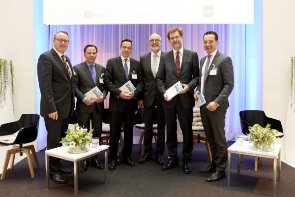 Teilnehmer des Experten-Roundtables: Hanspeter Konrad, ASIP, Dan-David Golla, AviaRent, DI Christian Lückl, s Versicherung - Vienna Insurance Group, Heribert Karch, MetallRente/aba, KR Mag. Andreas Zakostelsky, Fachverband der Pensionskassen der WKO, Mag. Gerald Loacker, NEOS