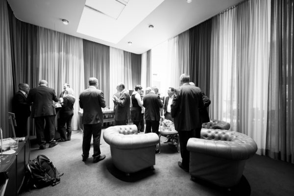 Impression aus der Fidelity Lounge