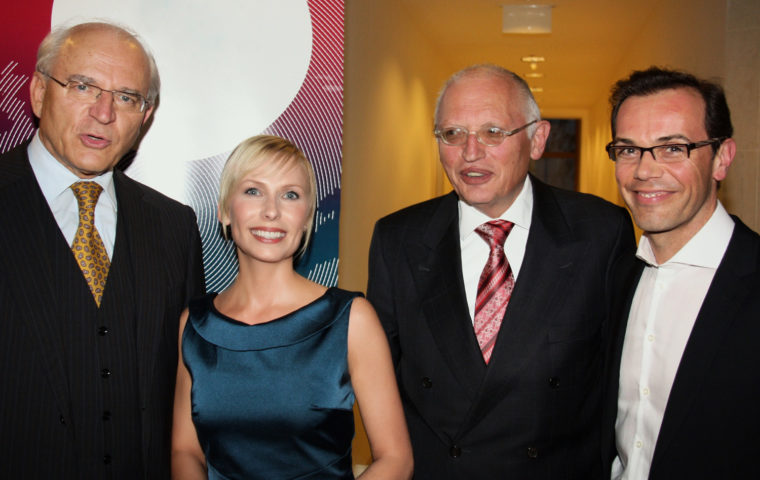 EN OeNB-Präsident Dkfm. Dr. Claus J. Raidl,  Ex-EU-Kommissar Prof. Günter Verheugen, Mag. Gerhard Pichler, Business Circle