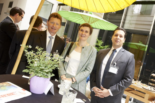 Ernst Riegel, AGI, Sibylle Reichert, Niederländischer Pensionsfonds, Mag. (FH) Achim Motamedi, UNIQA Versicherung