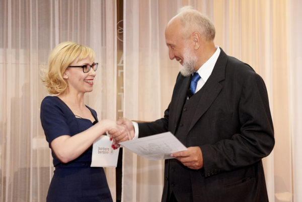 Barbara Bertolini und Prof. Dr. Dr. Hans-Werner Sinn