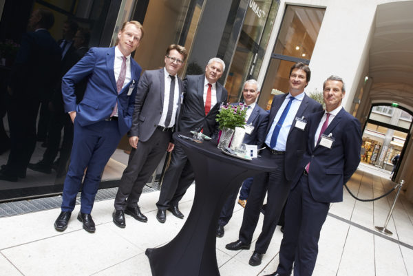 Sven Rabe, VAV Versicherung, Mag. Robert Piller, FIBEG, Mag. Alfred Ungerböck, APK Pensionskasse, Mag. Claudio Gligo, Union Investment, Werner Schleritzko, ÖBV Versicherung, Markus Götz, Allianz Global Investors