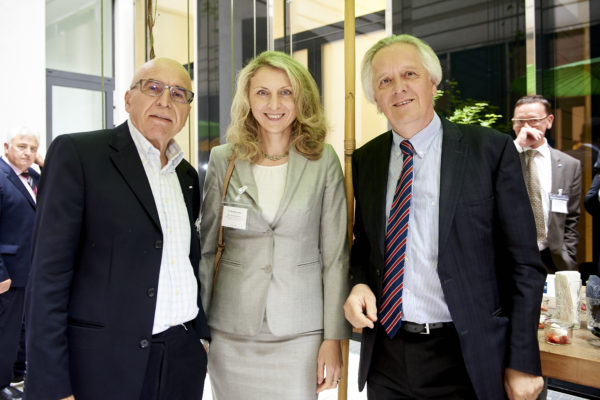 Mag. Rudolf Diewald, Dr. Stanislava Saria und Mag. Oskar Ulreich