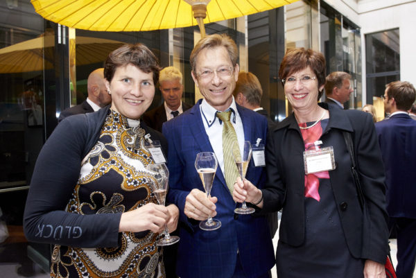 Mag. Barbara Ottawa, Vital G. Stutz und Dr. Christina Stutz-Berger