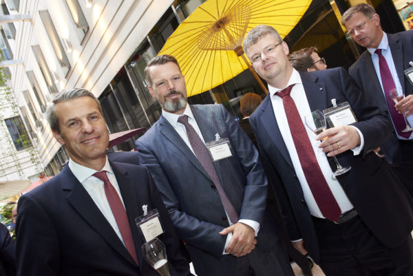 Markus Götz, Daniel Boege und Markus Klinger