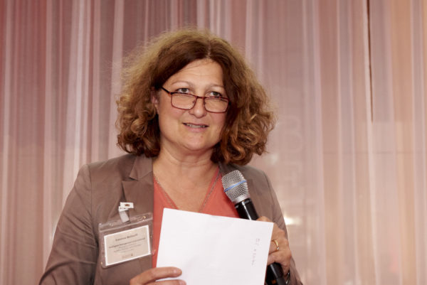 Susanne Ballauff hielt die Laudatio für den Schweizer Altersvorsorge Award-Preisträger