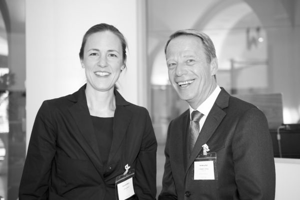 Berenike Wiener, Stiftungsexpertin mit Matthias Ruf, Vorstand, St. Elisabeth-Stiftung