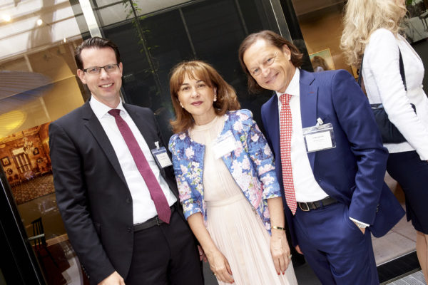 Dirk Homberg, Golding Capital Partners, Dr. Donatella Ceccarelli, Flick Privatstiftung und Sergio Bortolin, ASGA Pensionskasse