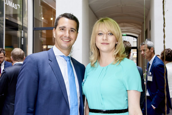 Mag. Günther Hobl, Risk Manager, OeNB - Österreichische Nationalbank, Sandra Hübner, Relations Management, MetallRente, Berlin