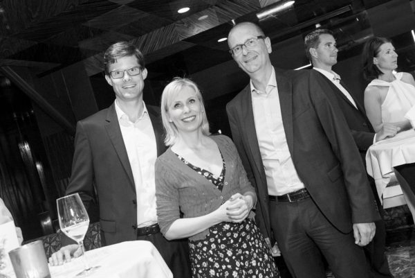 Roger Mohr, Geschäftsführer, REGA Pensionskasse, Zürich, Barbara Bertolini, Peter Karaski, Finance & Accounting Services, Phoenix Contact, Blomberg