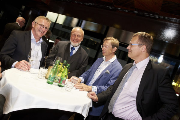 Manfred Purps, Vorstand, SOKA-BAU, Prof. Dr. Dr. Hans-Werner Sinn, Vital G. Stutz, Walter Jachs, Europäisches Patentamt