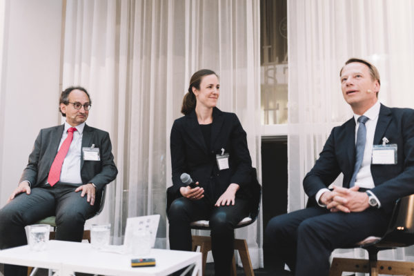 Michael Dittrich, Deutsche Bundesstiftung Umwelt, Osnabrück, Berenike Wiener, Stiftungsexpertin, Berlin, Matthias Ruf, St. Elisabeth-Stiftung, Ravensburg