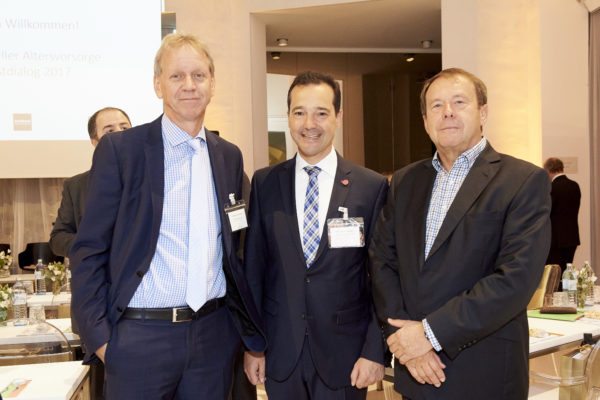 VD Mag. Gernot Heschl, Vorstandsvorsitzender, VBV-Pensionskasse, Mag. Gerald Loacker, Abgeordneter zum Nationalrat und Sozialsprecher der NEOS, KR Mag. Karl Timmel, Advisor of the board and the supervisoryboard, VBV-Pensionskasse