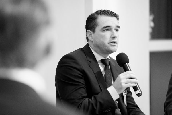 Philipp Good, CEO, Fisch Asset Management, Zürich bei der Podiumsdiskussion: Die Brücke zwischen Risikoreduktion und Renditeausrichtung schlagen