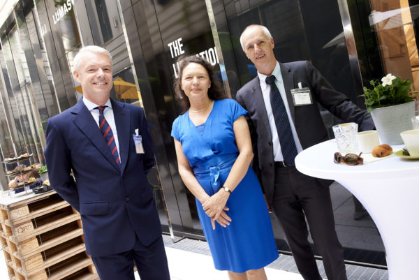 Ingo Ahrens, Dr. Susanne Müssauer und Mag. Michael Blenke