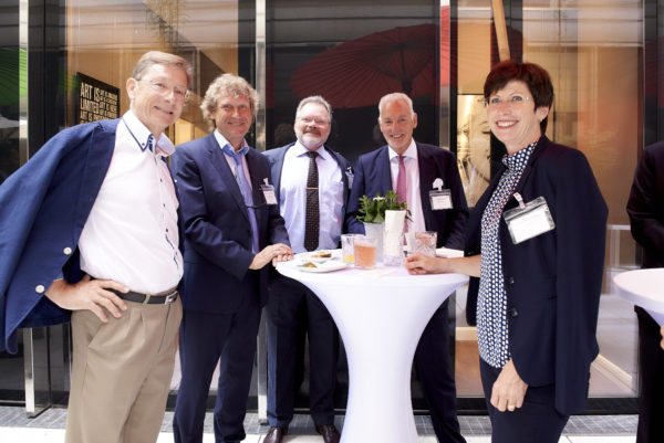 Vital Stutz, Prof. Dr. Bernd Raffelhüschen, Werner Summer, Hans Vowinkel und Dr. Christina Stutz-Berger