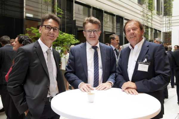 Dr. Wilfried Amann, Mag. Robert Piller und KR Karl Timmel