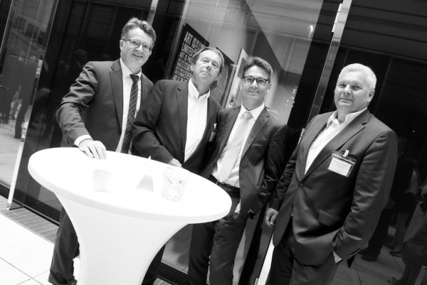 Mag. Robert Piller, KR Karl Timmel, Dr. Wilfried Amann und Mag. Alfred Ungerböck