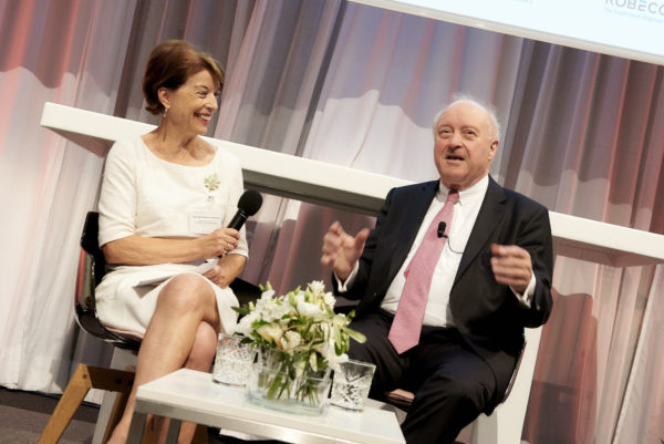 Mag. Karin Keglevich-Lauringer und Konrad Adenauer