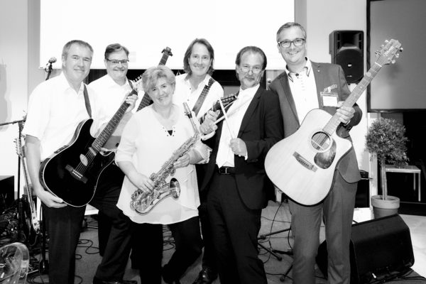 Martin Vörös mit seiner Band Point 7 sorgten nach dem Gala-Dinner für beste musikalische Unterhaltung