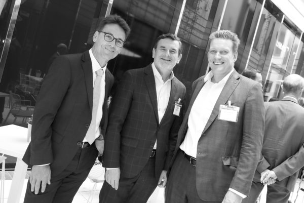 Dr. Wilfried Amann, Mag. Martin Sardelic und Arnd Münker