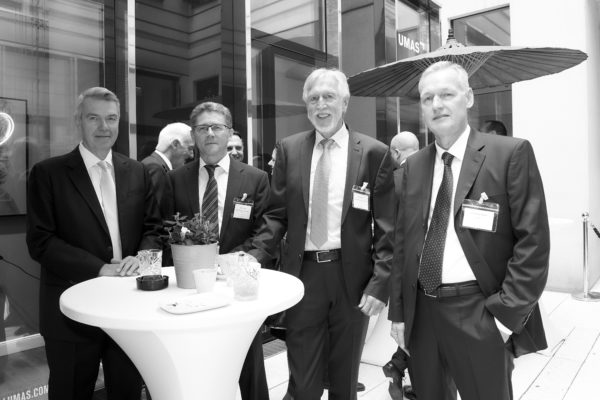 Dr. Joachim Streit, Reiner Stöhr, Frank Fandrey und Dr. Dietmar Droste
