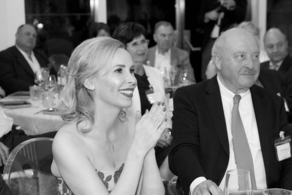 Barbara Bertolini mit Konrad Adenauer