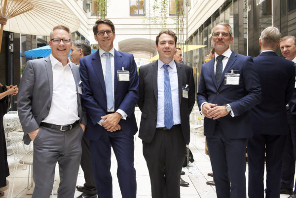 Dr. Steffen Gehring, Marco Sedlmayr, Isaak Better und Mag. Thomas Wondrak