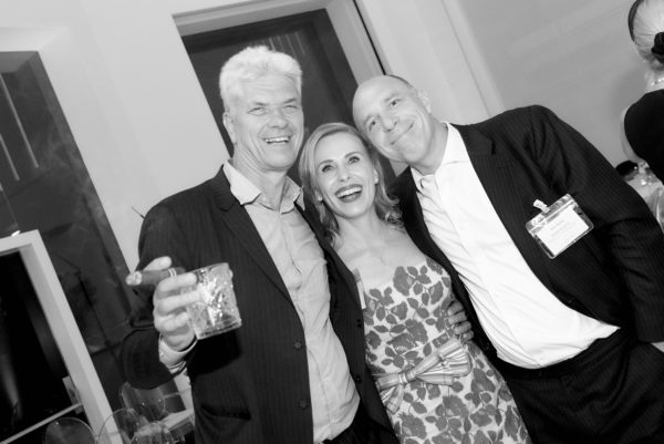 Wolfgang Völkers, Barbara Bertolini und Peter Becker