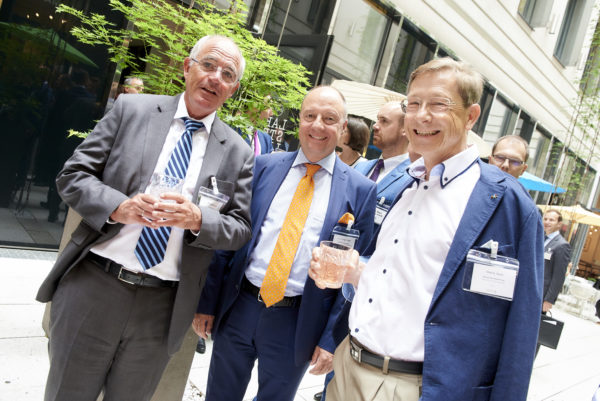 Mag. Martin Greil, Dr. Christoph Degen und Vital Stutz